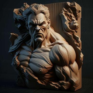 3D model Tekken game (STL)